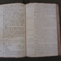 St Andrew Undershaft - Workhouse Minute Book 1732-1748 p100-101 image 1