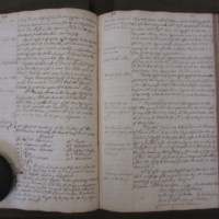St Andrew Undershaft - Workhouse Minute Book 1732-1748 p94-95 image 1