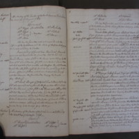 St Andrew Undershaft - Workhouse Minute Book 1748-1780 p2-3 image 1