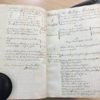 Forehoe Hundred - House of Industry Minute Book 1805-1807 p284-285 image 1