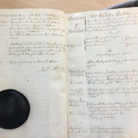 Forehoe Hundred - House of Industry Minute Book 1805-1807 p168-169 image 1