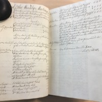 Forehoe Hundred - House of Industry Minute Book 1807-1809 p142-143 image 1