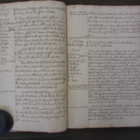 St Andrew Undershaft - Workhouse Minute Book 1732-1748 p24-25 image 1