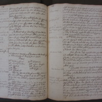 St Andrew Undershaft - Workhouse Minute Book 1732-1748 p104-105 image 1