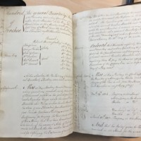 Forehoe Hundred - House of Industry Minute Book 1805-1807 p496-497 image 1