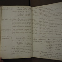 St Andrew Undershaft - Workhouse Minute Book 1814-1822 p21-22 image 1