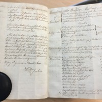 Forehoe Hundred - House of Industry Minute Book 1805-1807 p238-239 image 1