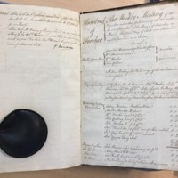 Forehoe Hundred - House of Industry Minute Book 1805-1807 p524-525 image 1