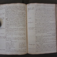 St Andrew Undershaft - Workhouse Minute Book 1732-1748 p110-111 image 1