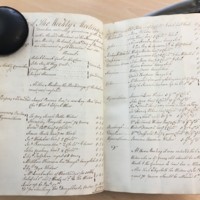 Forehoe Hundred - House of Industry Minute Book 1805-1807 p398-399 image 1