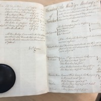 Forehoe Hundred - House of Industry Minute Book 1805-1807 p458-459 image 1