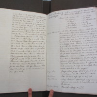 St Andrew Undershaft - Workhouse Minute Book 1822-1828 p104-105 image 1