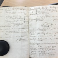 Forehoe Hundred - House of Industry Minute Book 1805-1807 p40-41 image 1