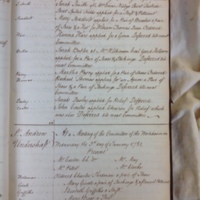 St Andrew Undershaft - Workhouse Minute Book 1780-1801 p13 image 1