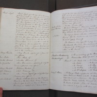 St Andrew Undershaft - Workhouse Minute Book 1822-1828 p56-57 image 1
