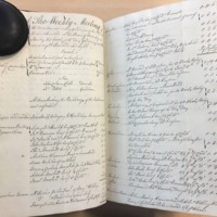 Forehoe Hundred - House of Industry Minute Book 1807-1809 p124-125 image 1