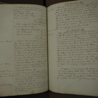 St Andrew Undershaft - Workhouse Minute Book 1814-1822 p166-167 image 1