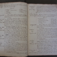 St Andrew Undershaft - Workhouse Minute Book 1748-1780 p4-5 image 1