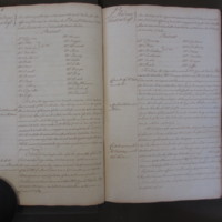 St Andrew Undershaft - Workhouse Minute Book 1748-1780 p46-47 image 1