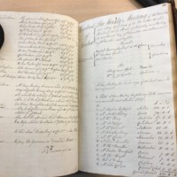Forehoe Hundred - House of Industry Minute Book 1807-1809 p312-313 image 1