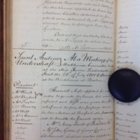 St Andrew Undershaft - Workhouse Minute Book 1780-1801 p256 image 1