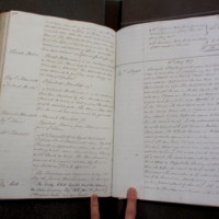 St Andrew Undershaft - Workhouse Minute Book 1822-1828 p196-197 image 1