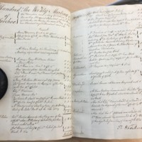 Forehoe Hundred - House of Industry Minute Book 1805-1807 p330-331 image 1