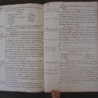 St Andrew Undershaft - Workhouse Minute Book 1732-1748 p172-173 image 1