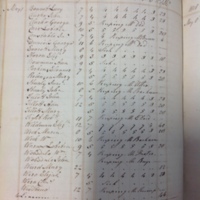 Forehoe Hundred - House of Industry Spinning Book 1805-1809 p163 image 1