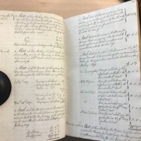 Forehoe Hundred - House of Industry Minute Book 1807-1809 p112-113 image 1