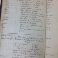 St Andrew Undershaft - Workhouse Minute Book 1780-1801 p4 image 1
