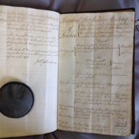 Forehoe Hundred - House of Industry Minute Book 1802-1805 p442-443 image 1