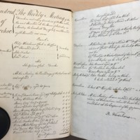 Forehoe Hundred - House of Industry Minute Book 1807-1809 p4-5 image 1