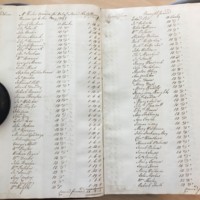 Forehoe Hundred - House of Industry Minute Book 1805-1807 p68-69 image 1