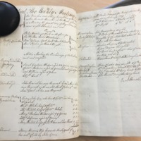 Forehoe Hundred - House of Industry Minute Book 1805-1807 p338-339 image 1