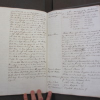 St Andrew Undershaft - Workhouse Minute Book 1822-1828 p54-55 image 1