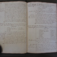 St Andrew Undershaft - Workhouse Minute Book 1748-1780 p34-35 image 1