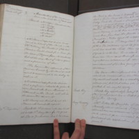 St Andrew Undershaft - Workhouse Minute Book 1822-1828 p166-167 image 1