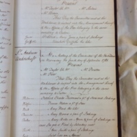 St Andrew Undershaft - Workhouse Minute Book 1780-1801 p27 image 1