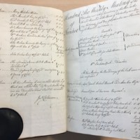 Forehoe Hundred - House of Industry Minute Book 1807-1809 p22-23 image 1