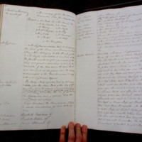 St Andrew Undershaft - Workhouse Minute Book 1822-1828 p98-99 image 1