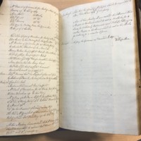 Forehoe Hundred - House of Industry Minute Book 1807-1809 p414-415 image 1
