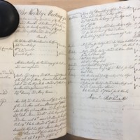 Forehoe Hundred - House of Industry Minute Book 1807-1809 p242-243 image 1