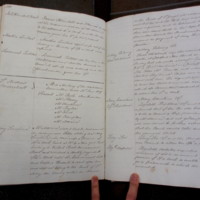 St Andrew Undershaft - Workhouse Minute Book 1822-1828 p200-201 image 1