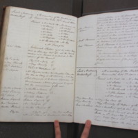 St Andrew Undershaft - Workhouse Minute Book 1822-1828 p110-111 image 1