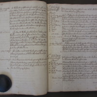 St Andrew Undershaft - Workhouse Minute Book 1732-1748 p26-27 image 1