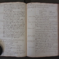 St Andrew Undershaft - Workhouse Minute Book 1732-1748 p66-67 image 1