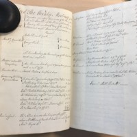 Forehoe Hundred - House of Industry Minute Book 1807-1809 p72-73 image 1