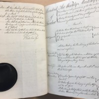 Forehoe Hundred - House of Industry Minute Book 1807-1809 p14-15 image 1