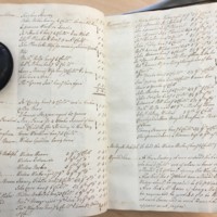 Forehoe Hundred - House of Industry Minute Book 1805-1807 p408-409 image 1